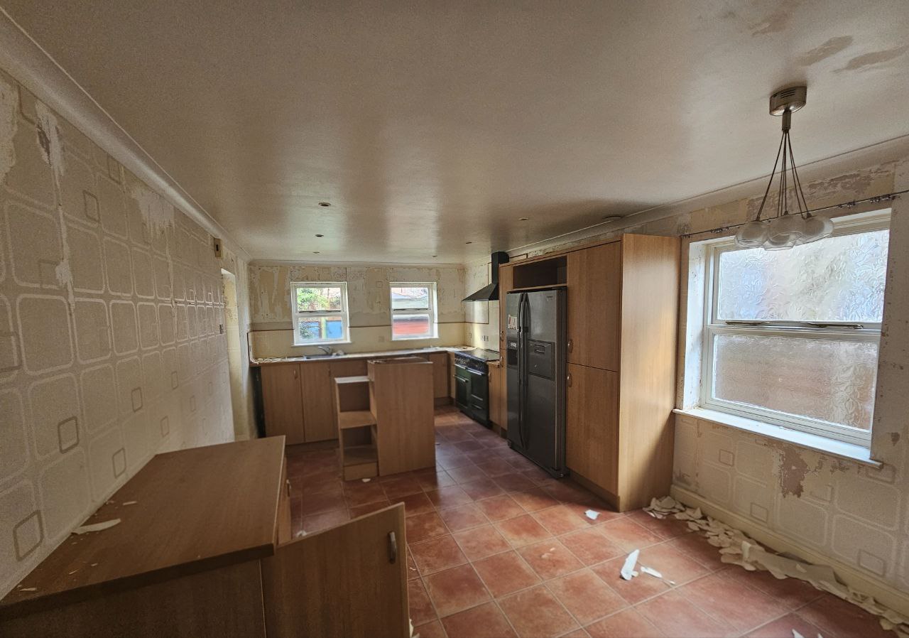 Before refurbishment – dated interior in Timperley, Altrincham